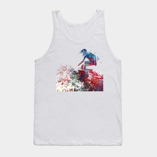 Surfer sport art #surfer #sport Tank Top